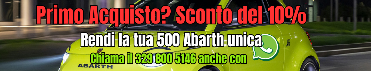 Sconto primo acquisto 10%